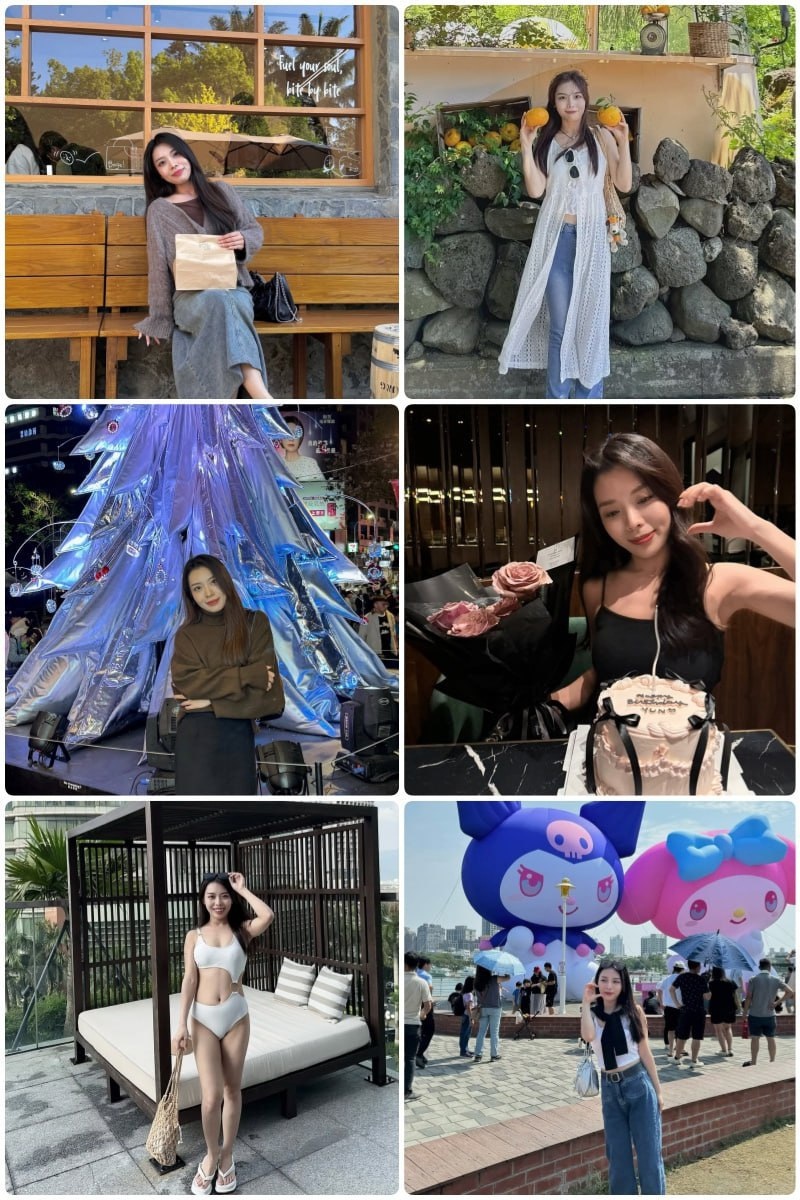 VX124 图片752张 视频71个 台湾 气质美女 生活场景丰富 自拍多 美景 旅游 时尚会打扮 美食 生日照 闺蜜照 粉丝1000+     曝光度低