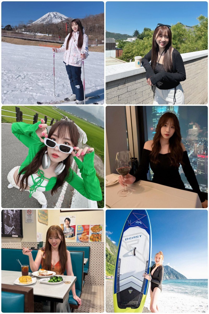 VX178 图片719张 视频280个 台湾 气质美女 生活场景丰富 旅游 时尚会穿搭 美食 健身 生日照 闺蜜照 粉丝2000+     曝光度低