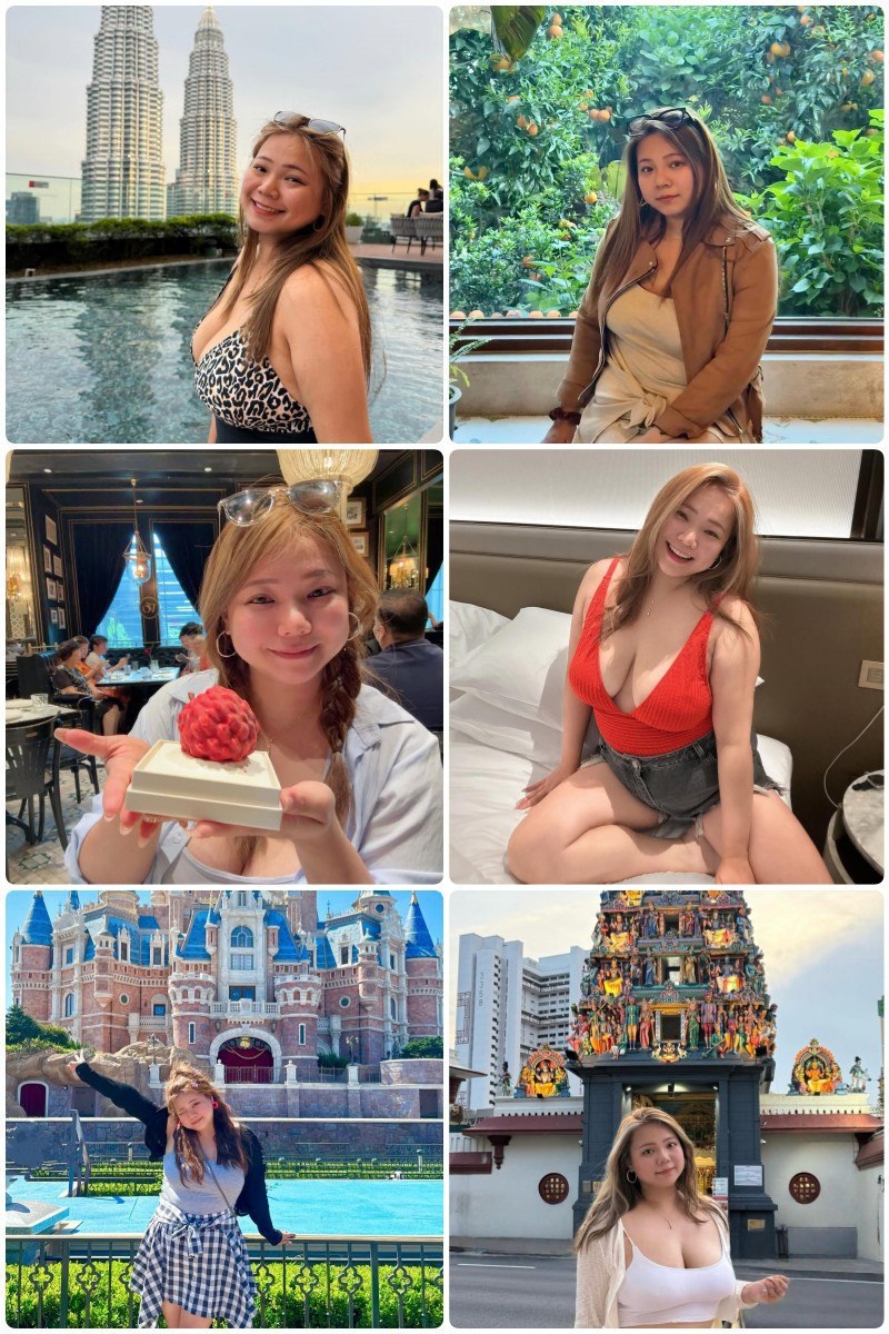 VX288 图片1723张 视频162个 台湾 生活场景丰富 自拍多 旅游 美景 美食 生日照 闺蜜照 宠物 床上照 性感照 粉丝1000+     曝光度低