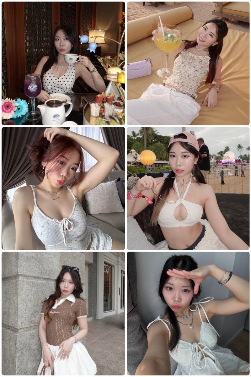VX670 图片2991张 视频187个 新加坡 气质美女 生活场景丰富 自拍多 旅游 美景 美食 时尚会穿搭 生日照 床上照 闺蜜照 宠物 瑜伽    