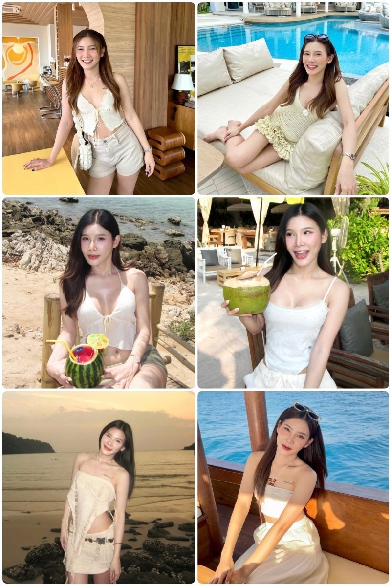 VX618 图片980张 视频22个 泰国 气质美女 生活场景丰富 自拍多 旅游 美景 美食 时尚会穿搭 闺蜜照 毕业照 比基尼 性感照 生日照    