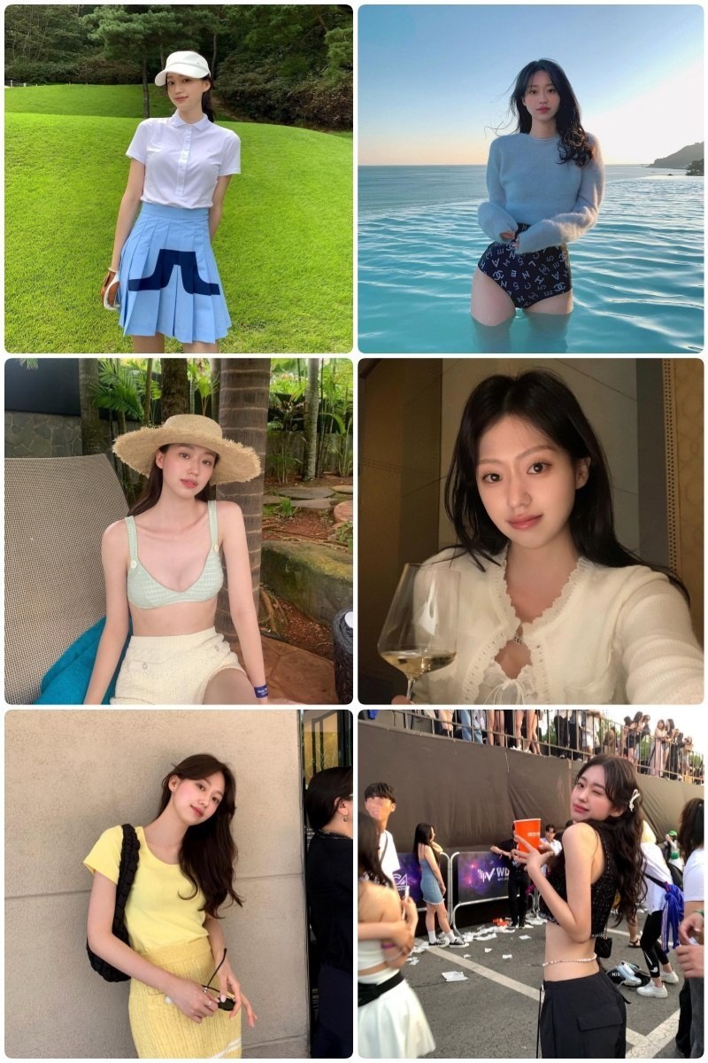 VX699 图片2089张 视频202个 韩国 气质美女 生活场景丰富 自拍多 旅游 美景 美食 时尚会穿搭 闺蜜照 高尔夫 比基尼 生日照    